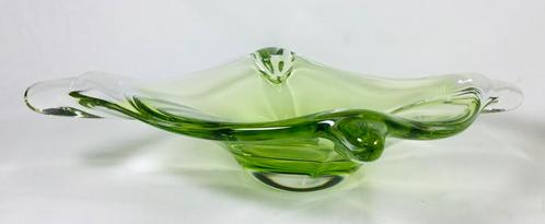 Murano Val st Lambert vintage design glazen schaal bowl, Antiek en Kunst, Antiek | Glaswerk en Kristal, Ophalen of Verzenden