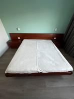 Slaapkamer met Swissflex lattenbodem, Ophalen, Bruin, Tweepersoons, 180 cm