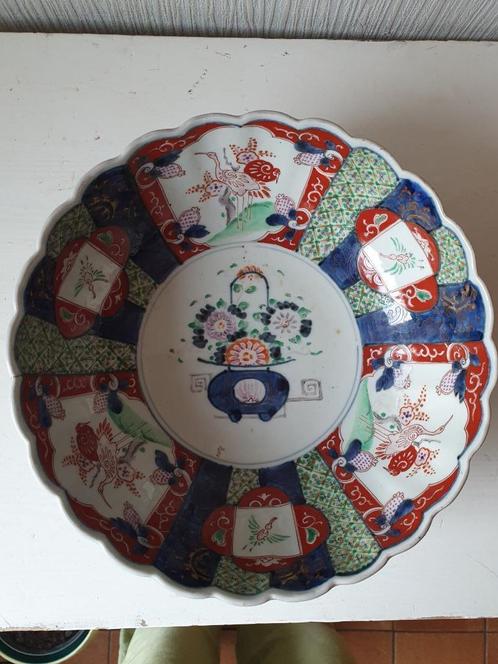 Grote Imari kom 1890-1910, Antiek en Kunst, Antiek | Porselein, Ophalen of Verzenden