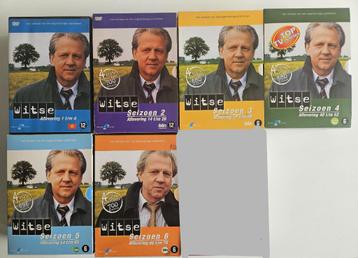 6 DVD boxen TV serie : Witse seizoen 1,2,3,4,5,6, Ophalen of Verzenden