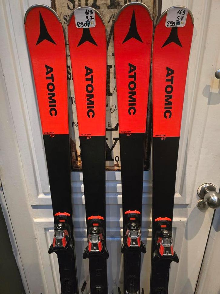 163cm ATOMIC REDSTER S7 SL ALL ROUD SKI NP799€, Sport en Fitness, Skiën en Langlaufen, Zo goed als nieuw, Ski's, Ski, Atomic, Carve