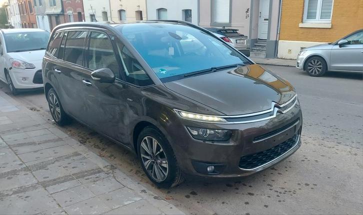 Citroën c4 Grand-Picasso 1.6 HDI Exclusive - Automatique, Auto's, Citroën, Particulier, C4 (Grand) Picasso, 360° camera, ABS, Achteruitrijcamera