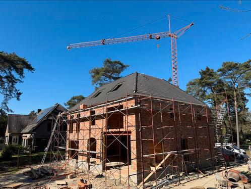 + 300m2 metsel steiger, Doe-het-zelf en Bouw, Steigers, Zo goed als nieuw, Ophalen
