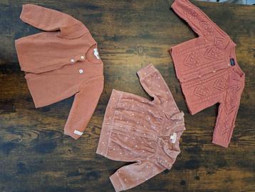 3 gilets Sergent Major et DPAM 9 mois (71 cm) beschikbaar voor biedingen