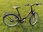 Meisjes FIETS paars, zwart, oranje 24 inch, Fietsen en Brommers, Fietsen | Meisjes, 24 inch, Ophalen of Verzenden, Zo goed als nieuw