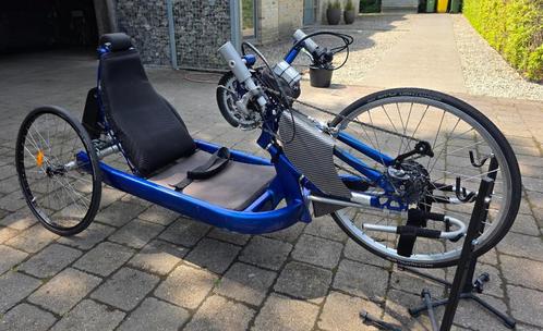 Handbike Quickie Shark, Fietsen en Brommers, Fietsen | Ligfietsen, Gebruikt, Overige merken, Ophalen