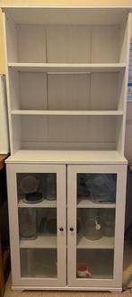 Ikea vitrine kast, Huis en Inrichting, Kasten | Vitrinekasten, Ophalen, Zo goed als nieuw