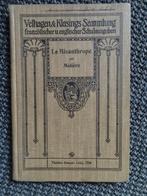 Le Misantrope par Molière, Velhagen, Klasing 1912, hardcover, Gelezen, Europa overig, Verzenden