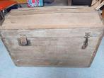 Antieke houten kist, 50 à 100 cm, Comme neuf, Enlèvement, Moins de 50 cm