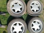 Opel aluminium velgen Borbet style, 15 inch, Velg(en), Gebruikt, Personenwagen