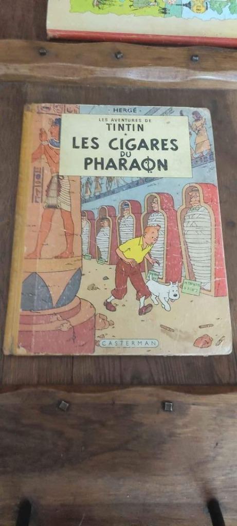 Tintin les cigares du pharaon, Boeken, Stripverhalen, Ophalen of Verzenden