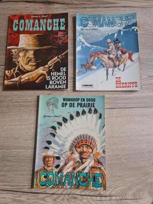Strips Comanche / Hermann & Greg ( 3 stuks ), Boeken, Stripverhalen, Gelezen, Ophalen of Verzenden