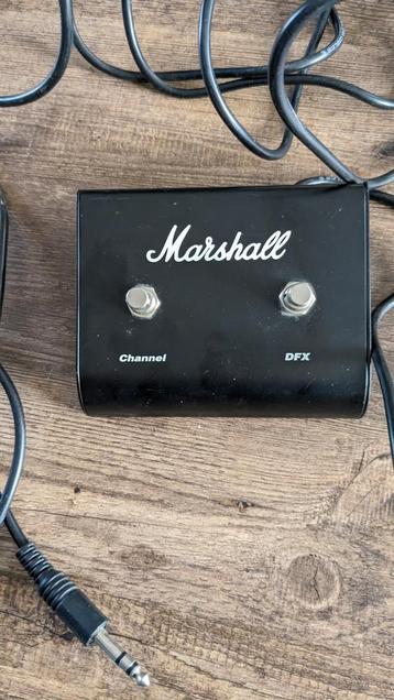 Voetenpedaal Marshall Channel / Dfx Foot Switch