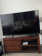Eiken tv meubel, Huis en Inrichting, Kasten |Televisiemeubels, 50 tot 100 cm, Ophalen of Verzenden, Eikenhout, Zo goed als nieuw