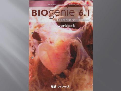 Werkboek Biogenie 6.1, Boeken, Schoolboeken, Zo goed als nieuw, Biologie, ASO, Ophalen of Verzenden