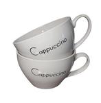 2 stuk Cappuccino kopje / Ecru nieuwstaat, Ophalen of Verzenden, Zo goed als nieuw