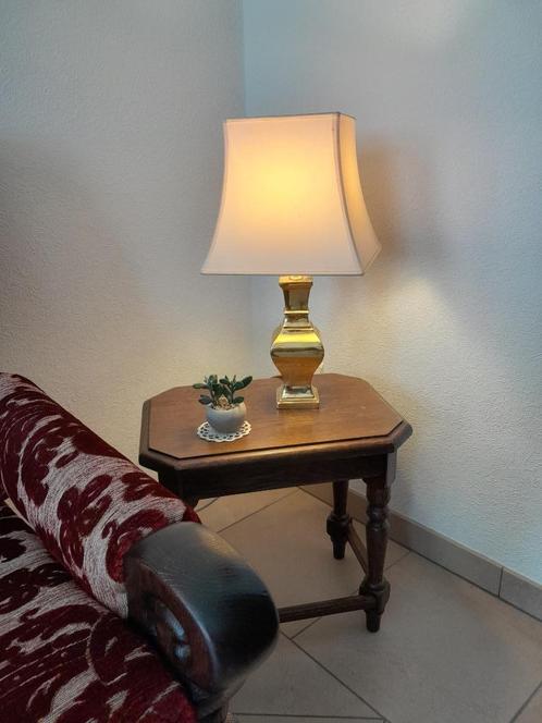 Schemerlamp (Voet + Kap) € 30,-, Maison & Meubles, Lampes | Lampes de table, Comme neuf, Moins de 50 cm, Métal, Tissus, Enlèvement