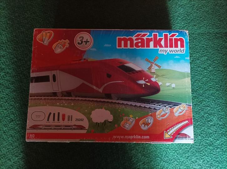Märklin My World Thalys 2902, Hobby en Vrije tijd, Modeltreinen | H0, Gebruikt, Treinset, Gelijkstroom of Wisselstroom, Märklin