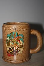 Expo 58 , Aardewerk , pot , tas , afbeelding , 1958 , 12cm, Collections, Rétro, Enlèvement ou Envoi, Autres types