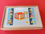 Jouets de construction : Blocs dans une boîte, vintage 60'S, Ophalen of Verzenden