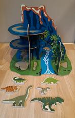 Houten dinosaurus eiland, Ophalen of Verzenden, Zo goed als nieuw
