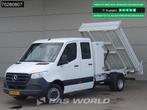 Mercedes Sprinter 514 CDI Kipper met Kist Dubbel Cabine Dubb, Auto's, Stof, Gebruikt, Euro 6, 4 cilinders