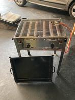 Gasbarbecue met rooster en bakplaat, Ophalen, Gebruikt