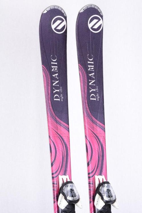 146; 152; 158 cm dames ski's DYNAMIC NIGH ELVE, black/pink, Sport en Fitness, Skiën en Langlaufen, Verzenden