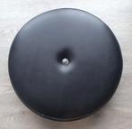Zwart lederen balansbord 58 CM voor evenwichtoefeningen, Sport en Fitness, Fitnessmaterialen, Ophalen, Gebruikt, Buik, Balansbord