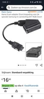 Samsung led tv adapter scart 0.2m, Audio, Tv en Foto, Audiokabels en Televisiekabels, Ophalen of Verzenden, Zo goed als nieuw