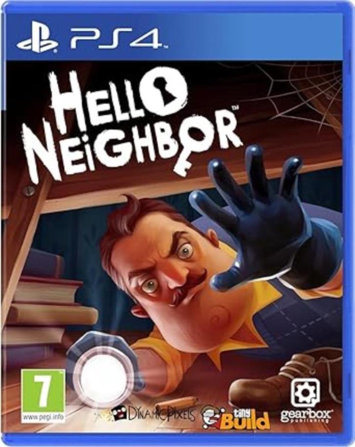 Hello Neighbor PS4 GRATIS LEVERING, Games en Spelcomputers, Games | Sony PlayStation 4, Nieuw, Avontuur en Actie, 1 speler, Vanaf 7 jaar