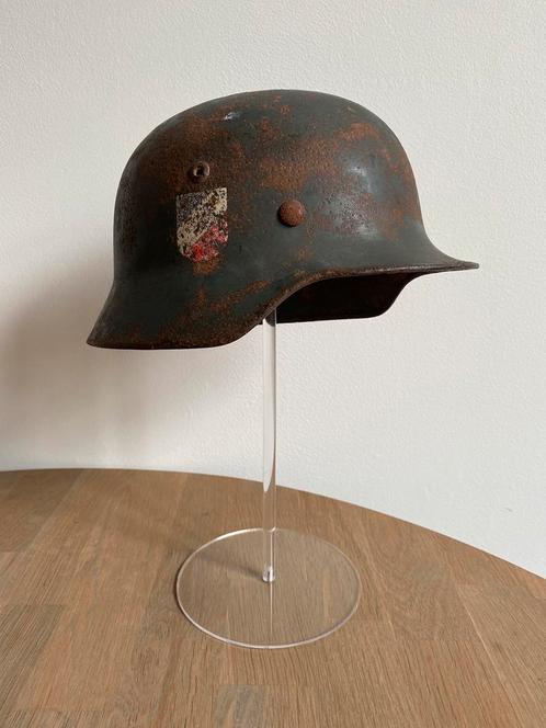 Helm standaards acryl 35cm, meerdere beschikbaar, Verzamelen, Militaria | Tweede Wereldoorlog, Landmacht, Helm of Baret, Ophalen of Verzenden