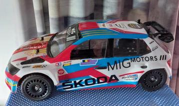 Splinternieuwe gebouwde Tamiya TT01E Rally Niels Rijnvoet :  beschikbaar voor biedingen