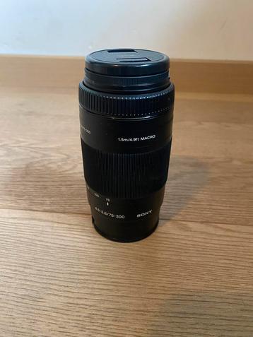 Sony 75-300mm f/4.5-5.6 Tele-Macro Zoom Lens (A-mount) beschikbaar voor biedingen