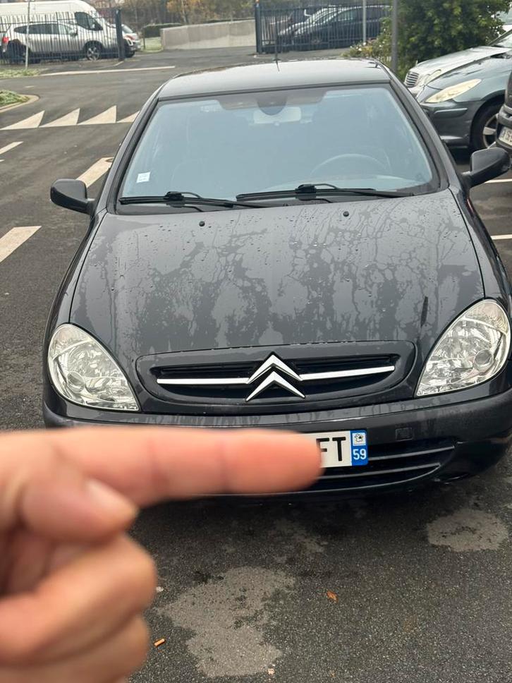 xsara 2L HDI 90 pk. 110.000 km, Auto's, Citroën, Xsara, Elektrische ramen, Diesel, Berline, 5 deurs, Handgeschakeld, Blauw, Grijs