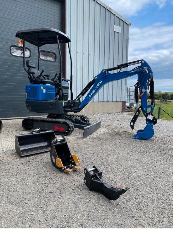 Minipelle Rippa R10 Eco - 1t, Zakelijke goederen, Machines en Bouw | Kranen en Graafmachines, Graafmachine, Ophalen