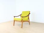 vintage fauteuil, Ophalen, Hout, Gebruikt, Minder dan 75 cm