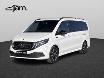 Mercedes-Benz EQV 300 L2, Auto's, Automaat, Stof, Gebruikt, Wit