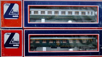 LIMA HO - Set van 2 SNCF-auto's - 309123 + 309128 beschikbaar voor biedingen