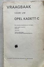 Vraagbaak Opel Kadett-C 1973-1974, Enlèvement ou Envoi