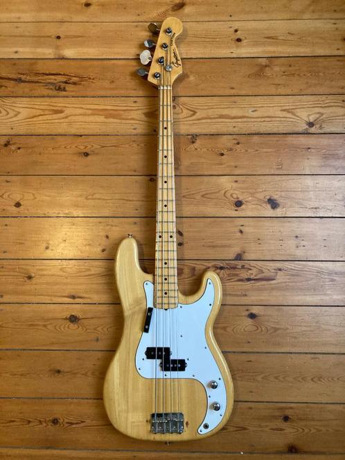 Superieure Guyatone Japanse esdoorn uit 1977, Muziek en Instrumenten, Snaarinstrumenten | Gitaren | Bas, Gebruikt, Elektrisch