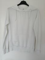 Sweat blanc a capuche