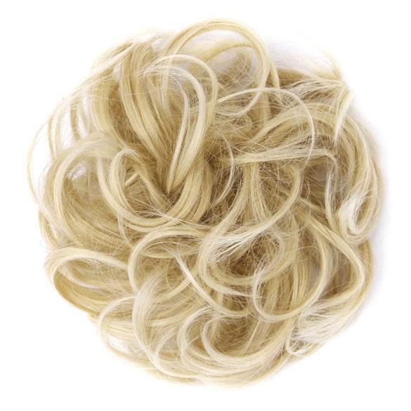 Haar scrunchie met elastiek blondmix 22T613, Handtassen en Accessoires, Uiterlijk | Haarverzorging, Nieuw, Verzenden