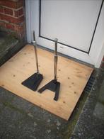 2 kleine microstatieven (voor drums of amp), Ophalen of Verzenden