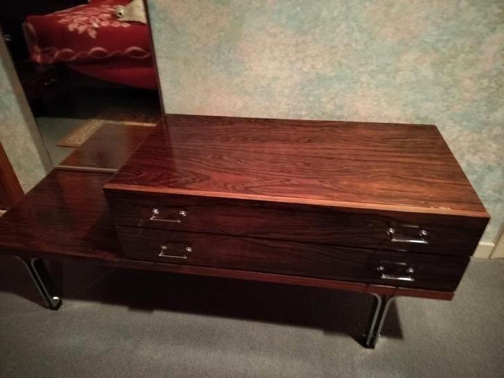 Vintage slaapkamer, Huis en Inrichting, Slaapkamer | Complete slaapkamers, Zo goed als nieuw, Tweepersoons, Ophalen