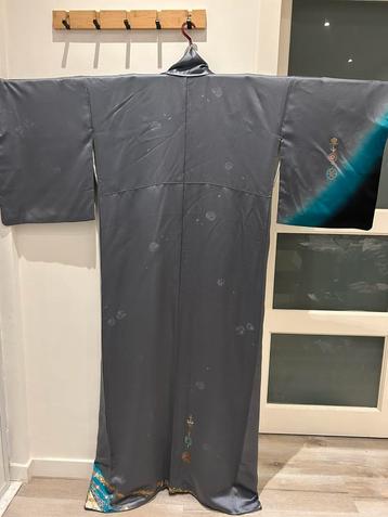 Vintage Japanse kimono — Houmongi/Tsukesage-stijl beschikbaar voor biedingen