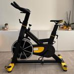 Race magnetic pro spinningfiets. Zwart met gele accenten., Vélo de spinning, Jambes, Aluminium, Comme neuf