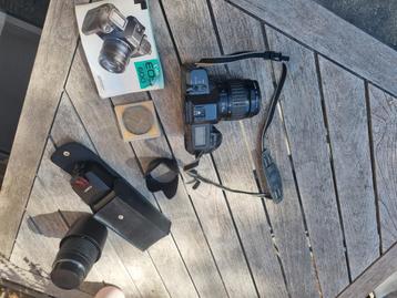 canon camera + flitser + Sigma lens beschikbaar voor biedingen
