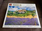 Puzzle King 1000 pièces - Simiane-la-Rotonde, Provence, Hobby & Loisirs créatifs, 500 à 1500 pièces, Puzzle, Utilisé, Enlèvement ou Envoi