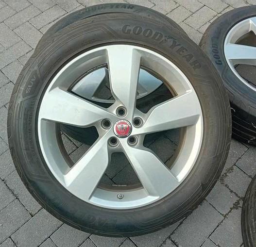 Velgen alu zomerbanden Jaguar F-Pace 19inch 5x108 TPMS 4mm🚖, Autos : Divers, Tuning & Styling, Enlèvement